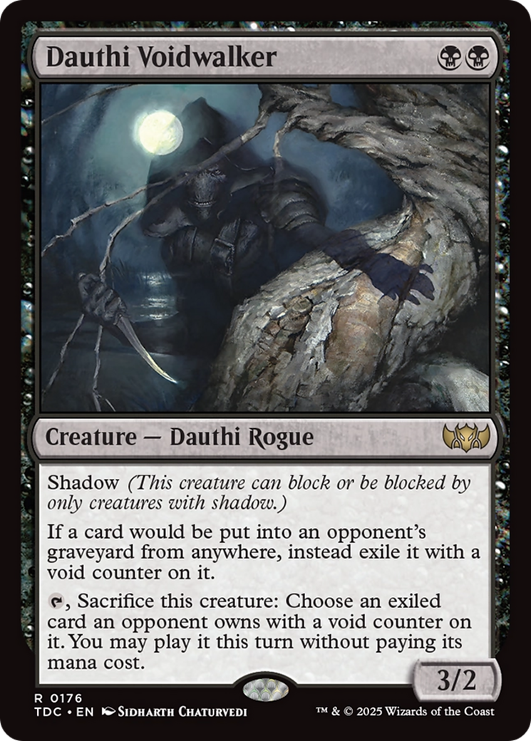 Dauthi Voidwalker (176) [Commander: Tarkir: Dragonstorm] - Deck Out Gaming