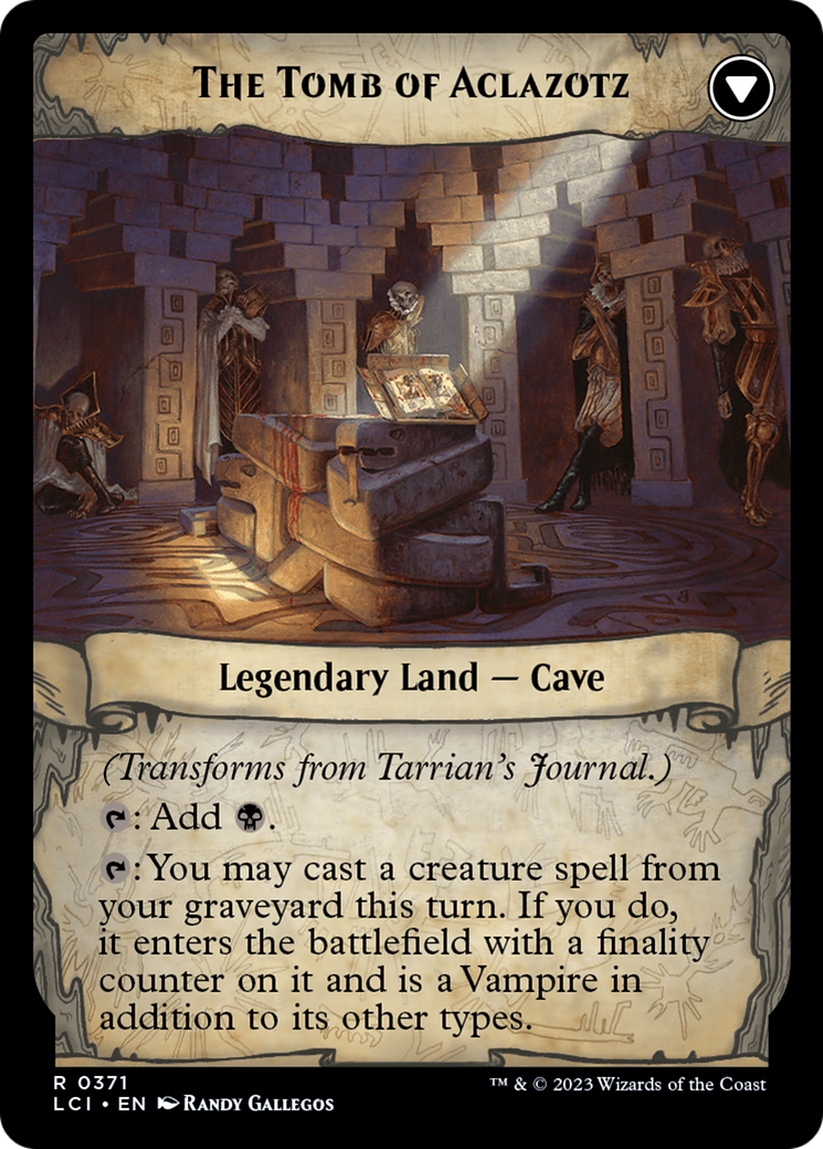 Tarrian's Journal (Extended Art) (371) [The Lost Caverns of Ixalan] - Deck Out Gaming