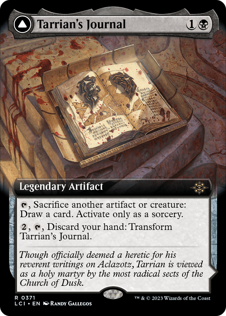 Tarrian's Journal (Extended Art) (371) [The Lost Caverns of Ixalan] - Deck Out Gaming
