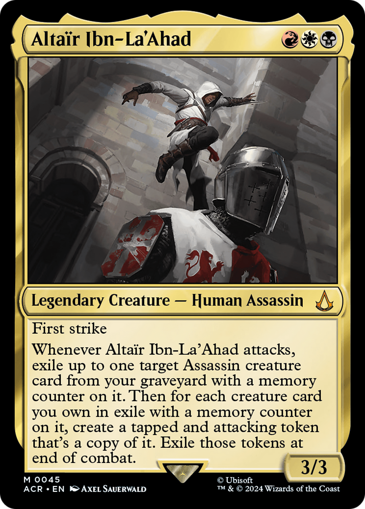 Altair Ibn-La'Ahad (45) [Assassin's Creed] foil - Deck Out Gaming