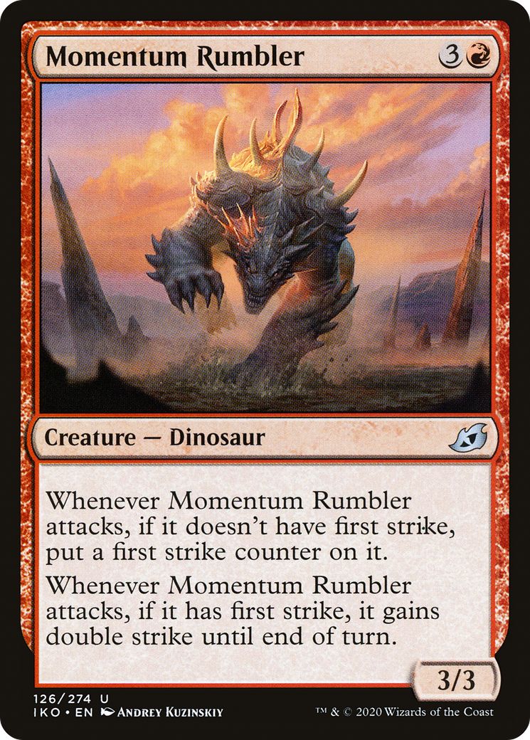 Momentum Rumbler (126) [Ikoria: Lair of Behemoths] - Deck Out Gaming