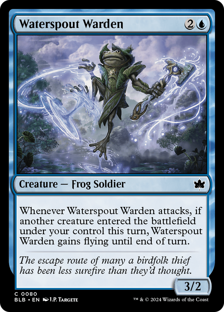 Waterspout Warden (80) [Bloomburrow] foil - Deck Out Gaming