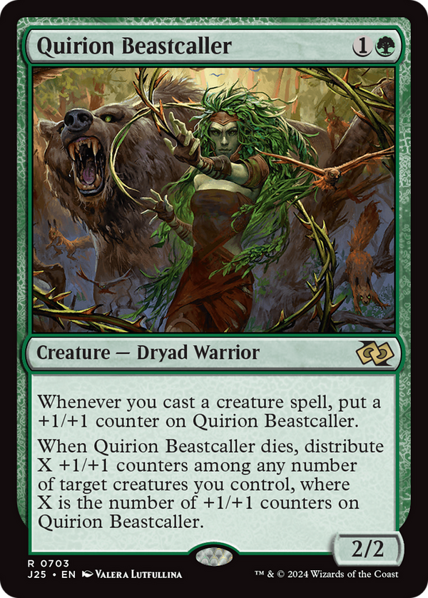 Quirion Beastcaller (703) [Foundations Jumpstart] - Deck Out Gaming