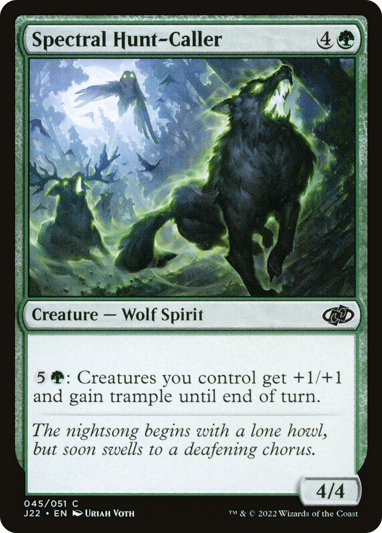 Spectral Hunt-Caller (45) [Jumpstart 2022] - Deck Out Gaming