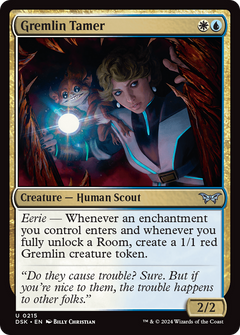 Gremlin Tamer (215) [Duskmourn: House of Horror] foil - Deck Out Gaming