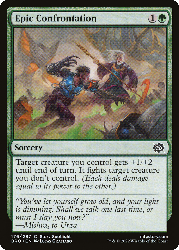 Epic Confrontation (176) [The Brothers' War] - Deck Out Gaming