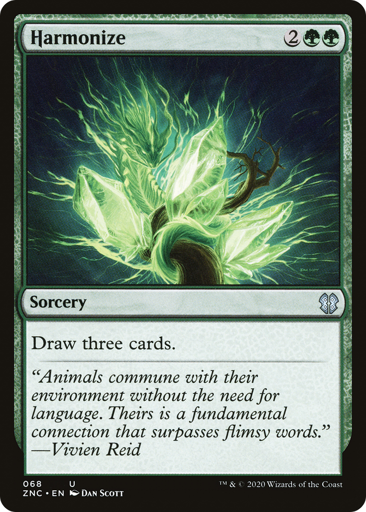 Harmonize (68) [Commander: Zendikar Rising] - Deck Out Gaming