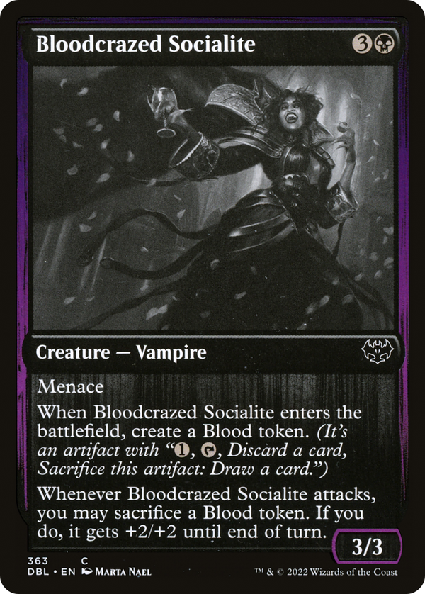 Bloodcrazed Socialite (363) [Innistrad: Double Feature] - Deck Out Gaming