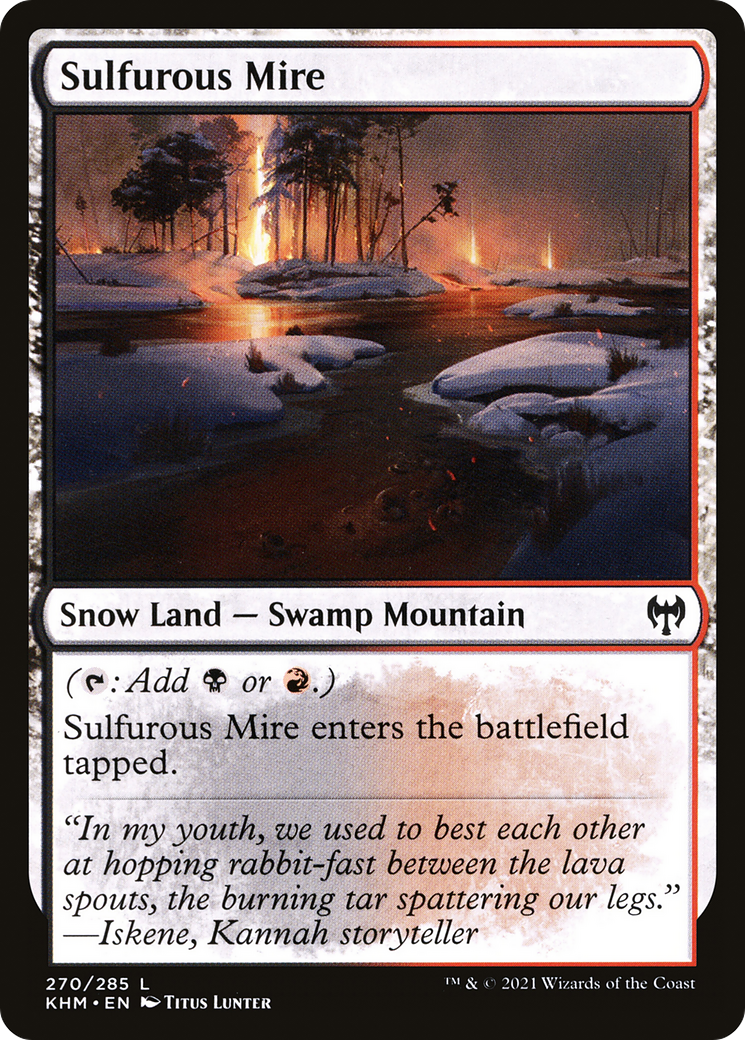 Sulfurous Mire (270) [Kaldheim] foil - Deck Out Gaming