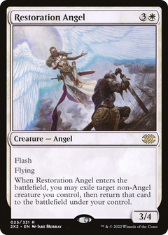 Restoration Angel (25) [Double Masters 2022] foil - Deck Out Gaming