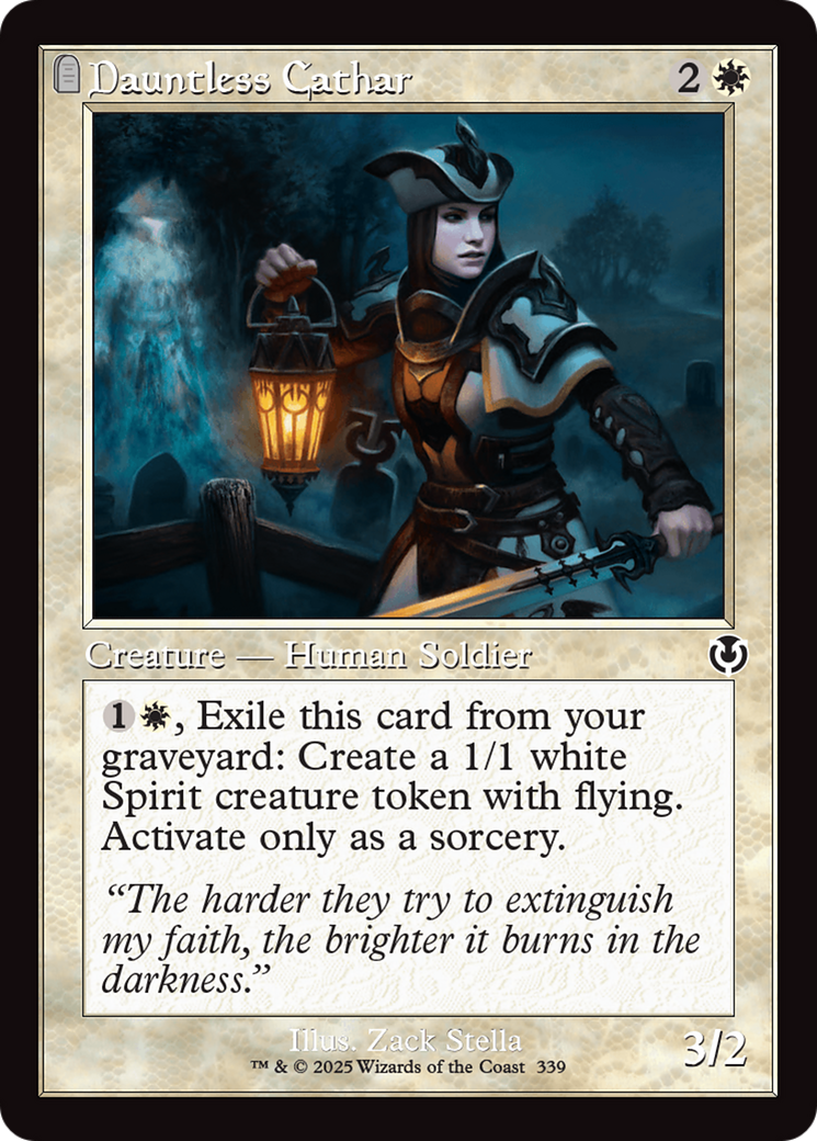 Dauntless Cathar (Retro Frame) (339) [Innistrad Remastered] - Deck Out Gaming