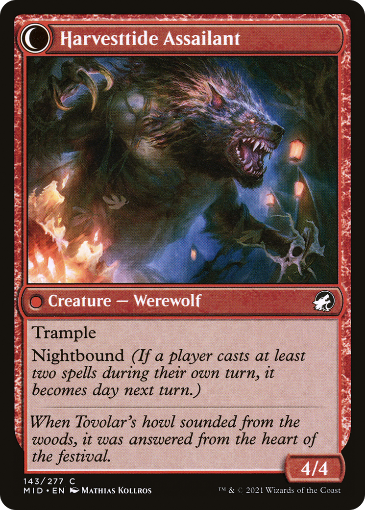 Harvesttide Infiltrator (143) [Innistrad: Midnight Hunt] foil - Deck Out Gaming