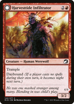 Harvesttide Infiltrator (143) [Innistrad: Midnight Hunt] foil - Deck Out Gaming