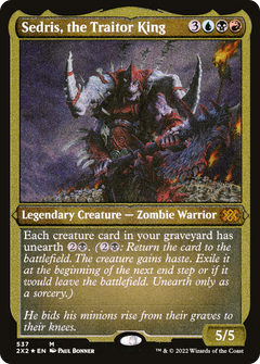 Sedris, the Traitor King (Foil Etched) (537) [Double Masters 2022] foil - Deck Out Gaming