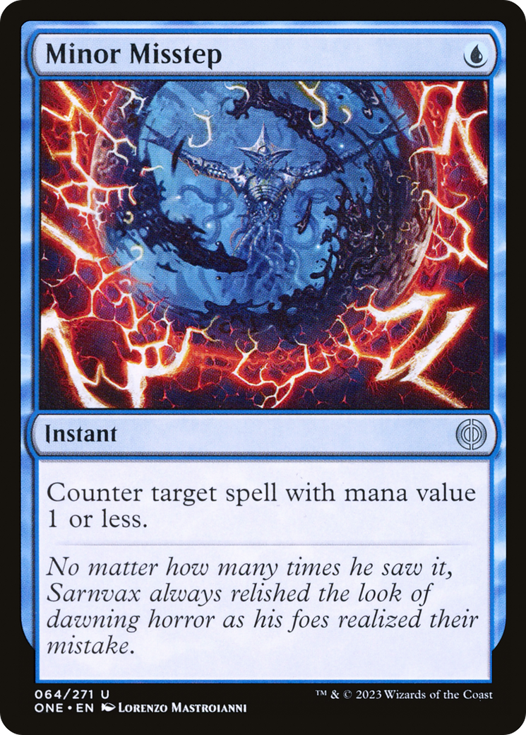 Minor Misstep (64) [Phyrexia: All Will Be One] - Deck Out Gaming
