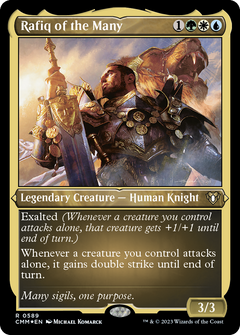 Rafiq of the Many (589) [Commander Masters] etched - Deck Out Gaming
