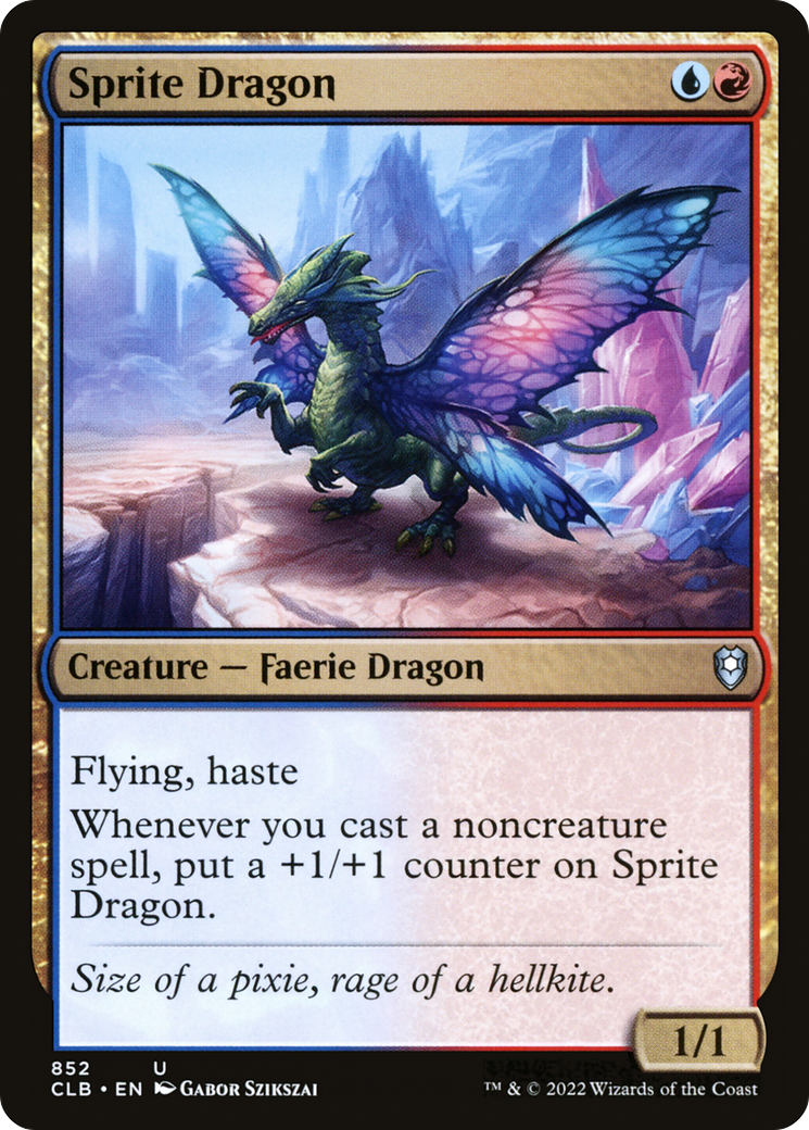 Sprite Dragon (852) [Commander Legends: Battle for Baldur's Gate] - Deck Out Gaming