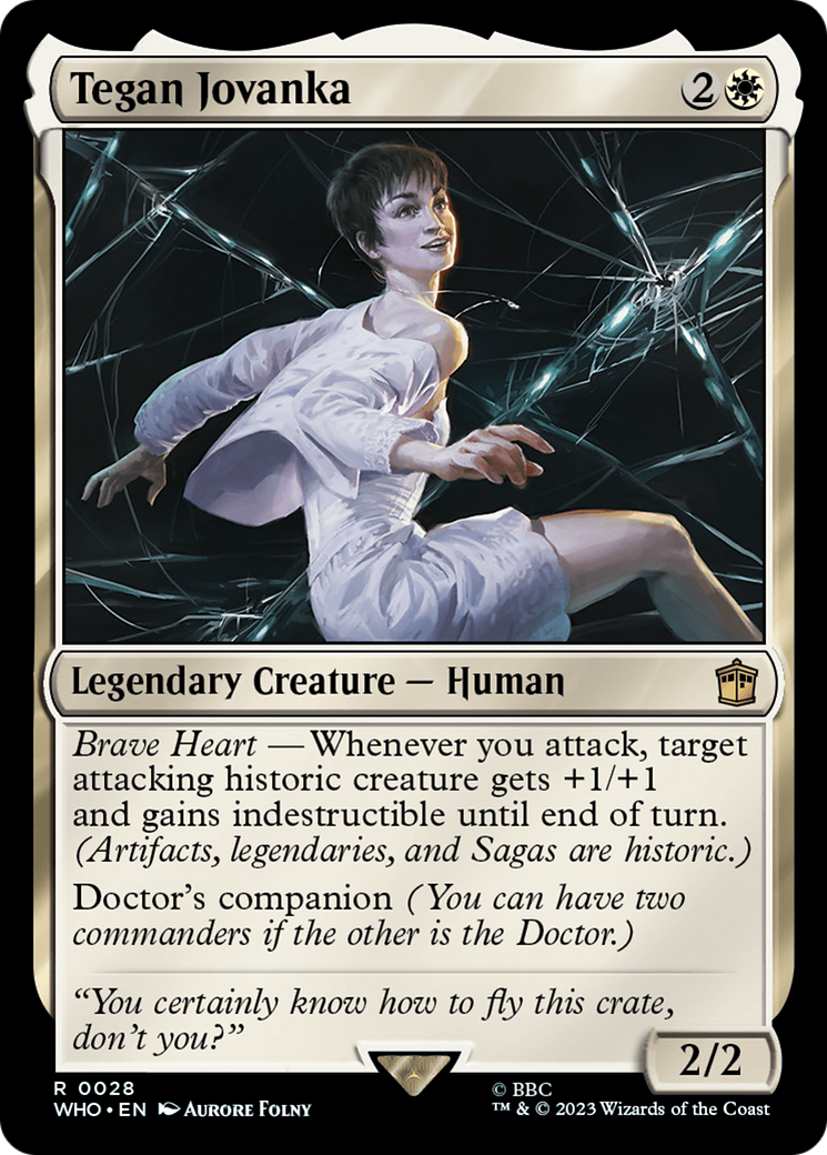 Tegan Jovanka (28) [Doctor Who] foil - Deck Out Gaming