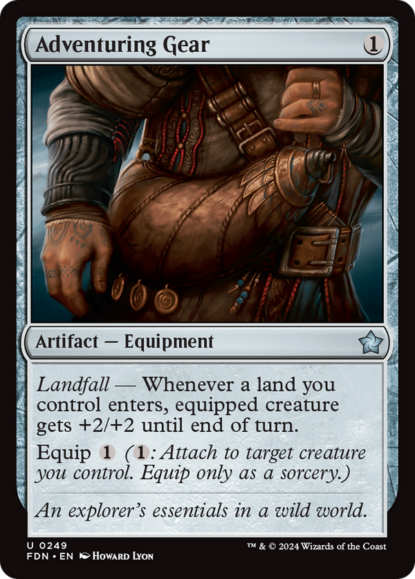 Adventuring Gear (249) [Foundations] - Deck Out Gaming