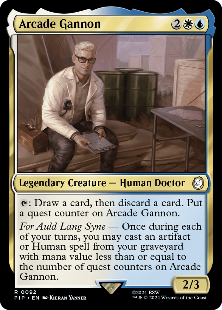 Arcade Gannon (92) [Fallout] - Deck Out Gaming