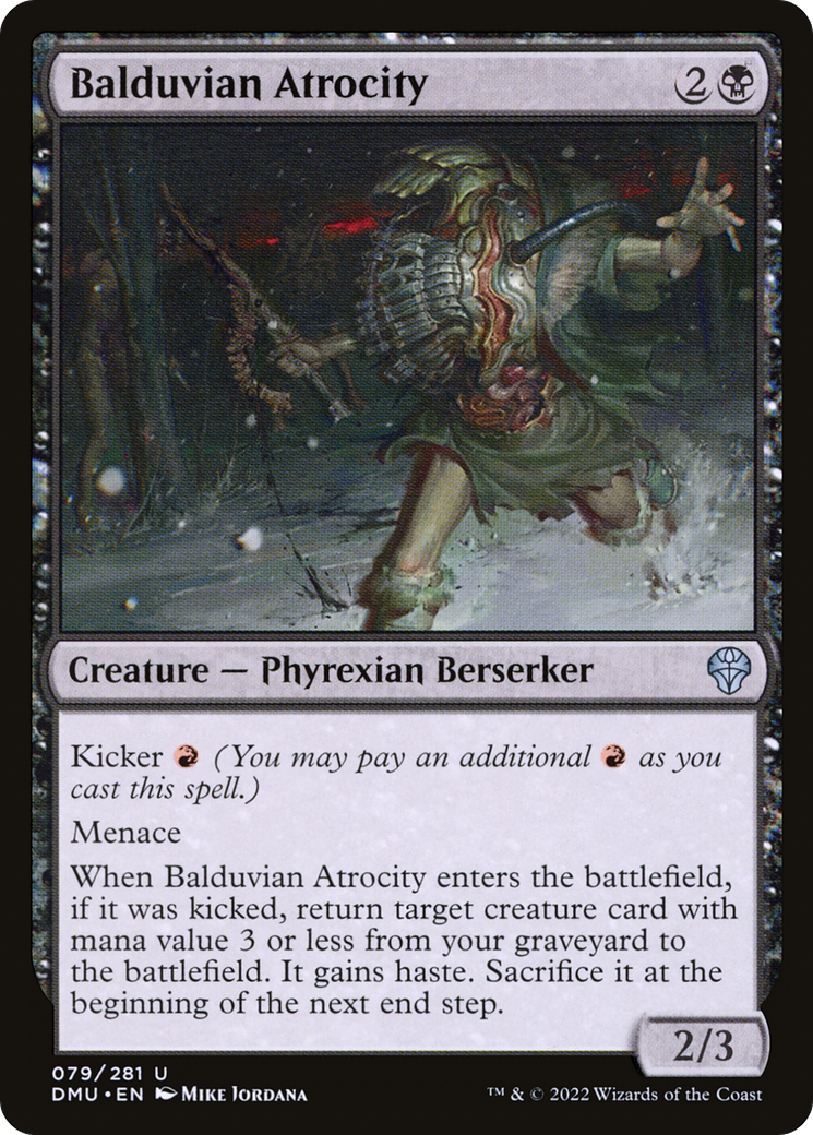 Balduvian Atrocity (79) [Dominaria United] foil - Deck Out Gaming