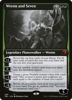 Wrenn and Seven (208) [Innistrad: Double Feature] - Deck Out Gaming