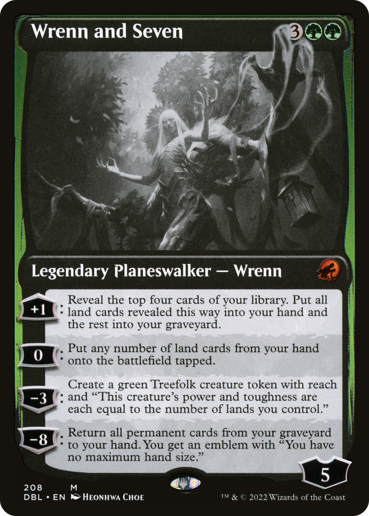 Wrenn and Seven (208) [Innistrad: Double Feature] - Deck Out Gaming