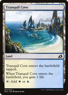 Tranquil Cove (257) [Ikoria: Lair of Behemoths] foil - Deck Out Gaming