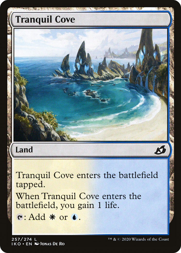 Tranquil Cove (257) [Ikoria: Lair of Behemoths] foil - Deck Out Gaming