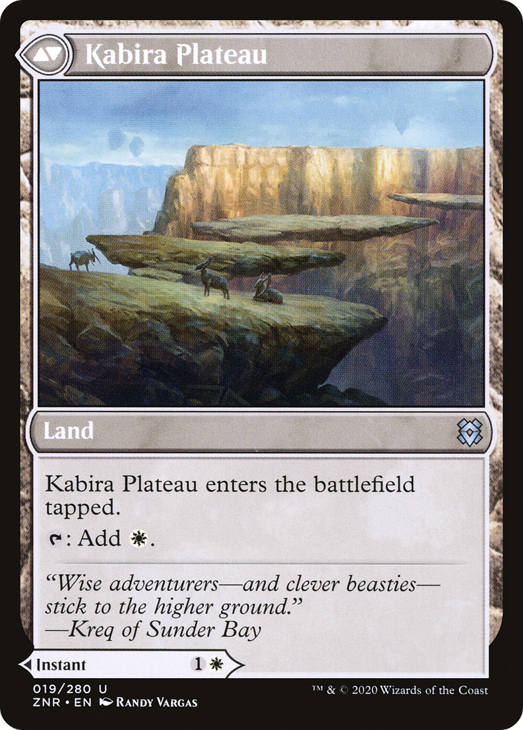Kabira Takedown // Kabira Plateau (19) [Zendikar Rising] - Deck Out Gaming
