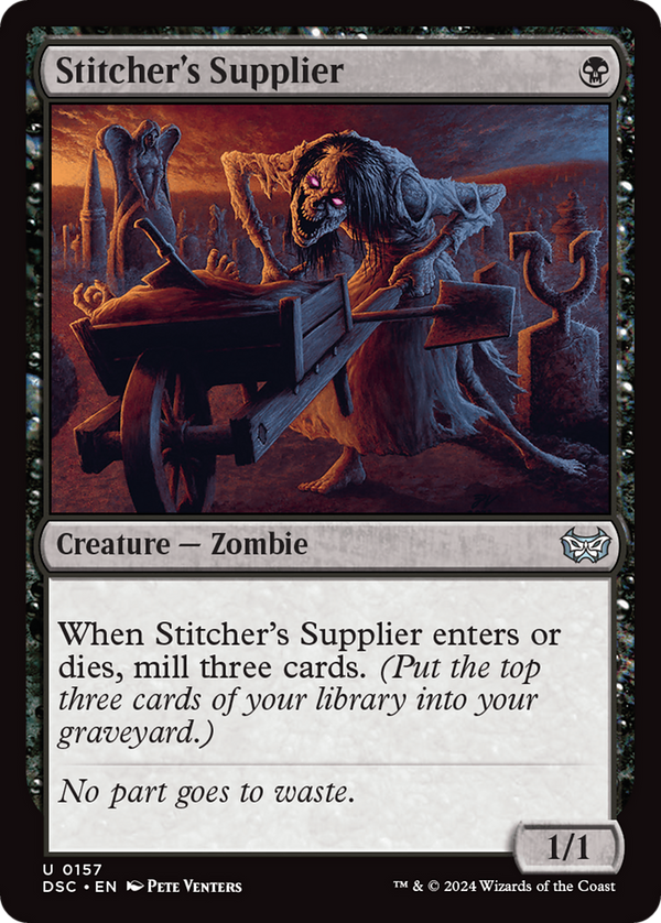 Stitcher's Supplier (157) [Duskmourn: House of Horror Commander] - Deck Out Gaming