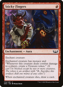 Sticky Fingers (124) [Streets of New Capenna] foil - Deck Out Gaming