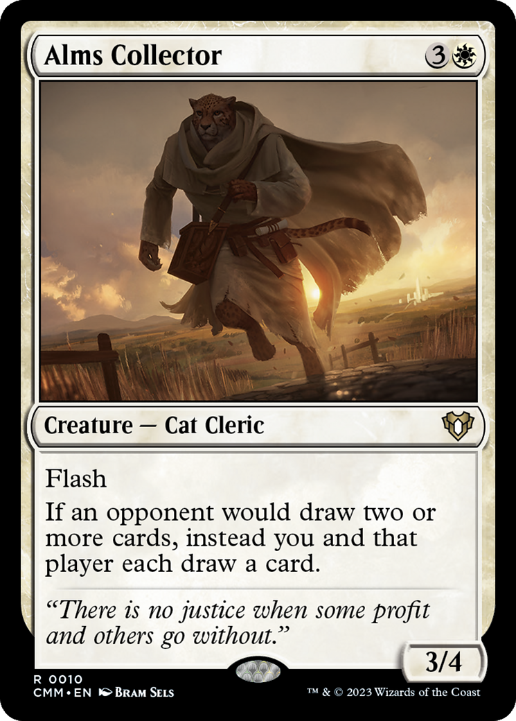 Alms Collector (10) [Commander Masters] foil - Deck Out Gaming