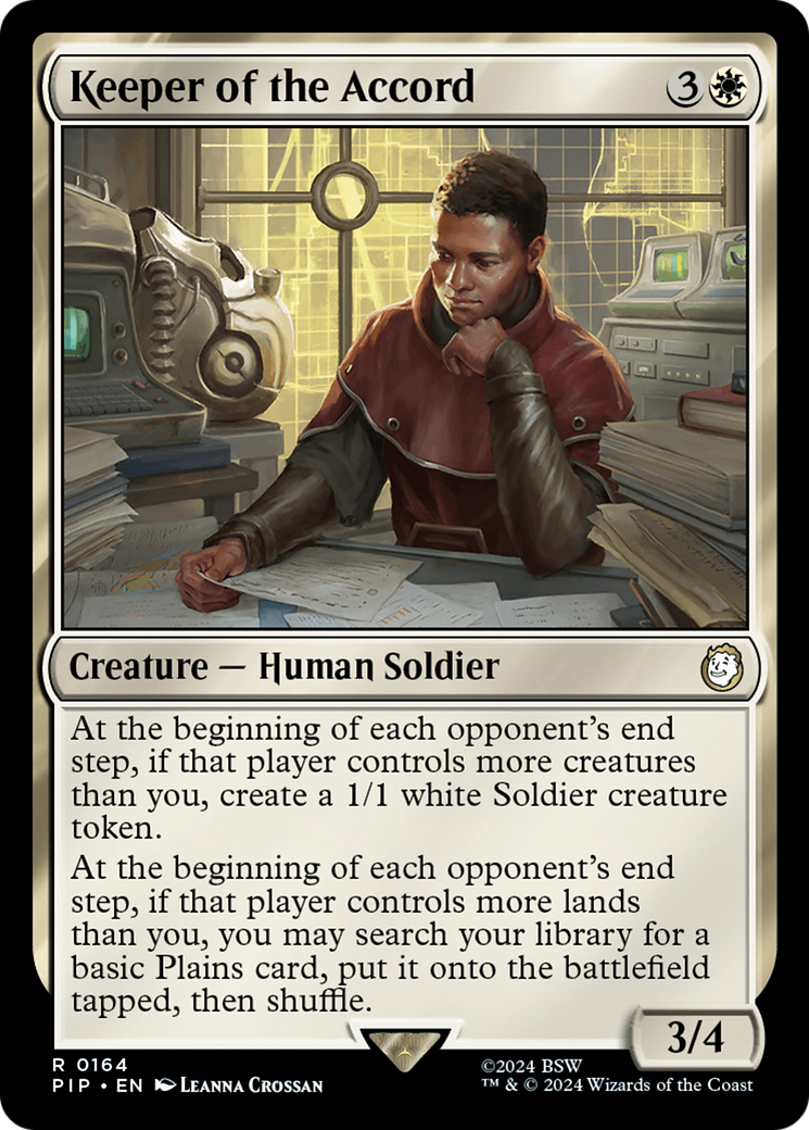 Keeper of the Accord (164) [Fallout] - Deck Out Gaming