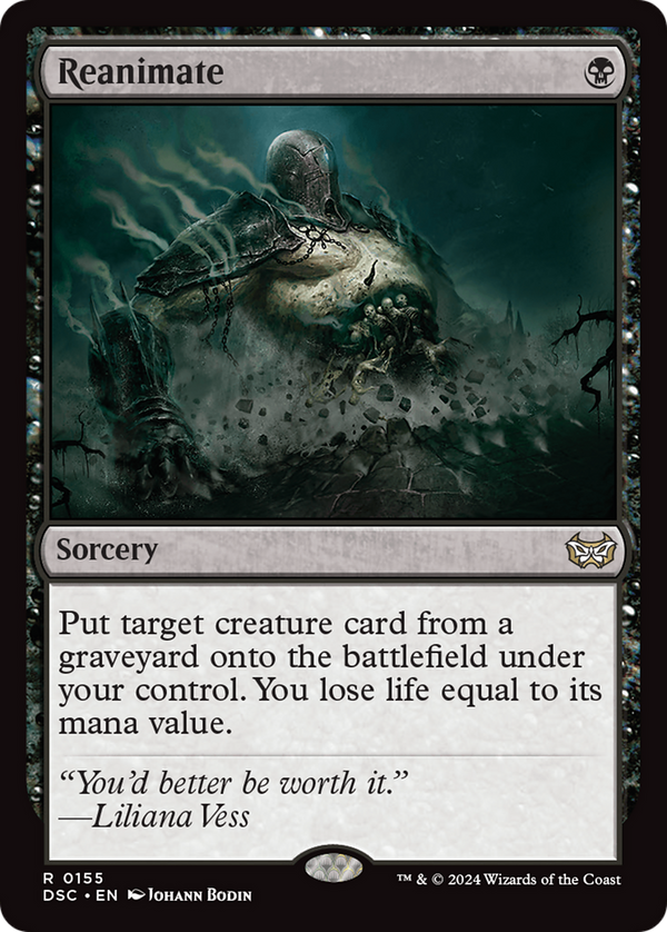 Reanimate (155) [Duskmourn: House of Horror Commander] - Deck Out Gaming