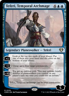 Teferi, Temporal Archmage (125) [Commander Masters] - Deck Out Gaming