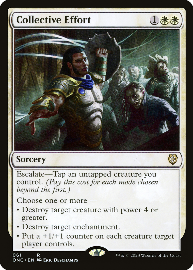 Collective Effort (61) [Phyrexia: All Will Be One Commander] - Deck Out Gaming