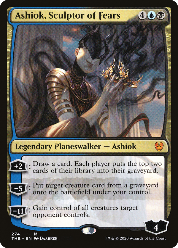 Ashiok, Sculptor of Fears (274) [Theros Beyond Death] foil - Deck Out Gaming