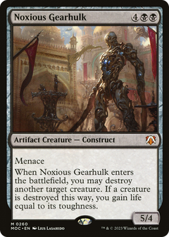 Noxious Gearhulk (260) [March of the Machine Commander] - Deck Out Gaming