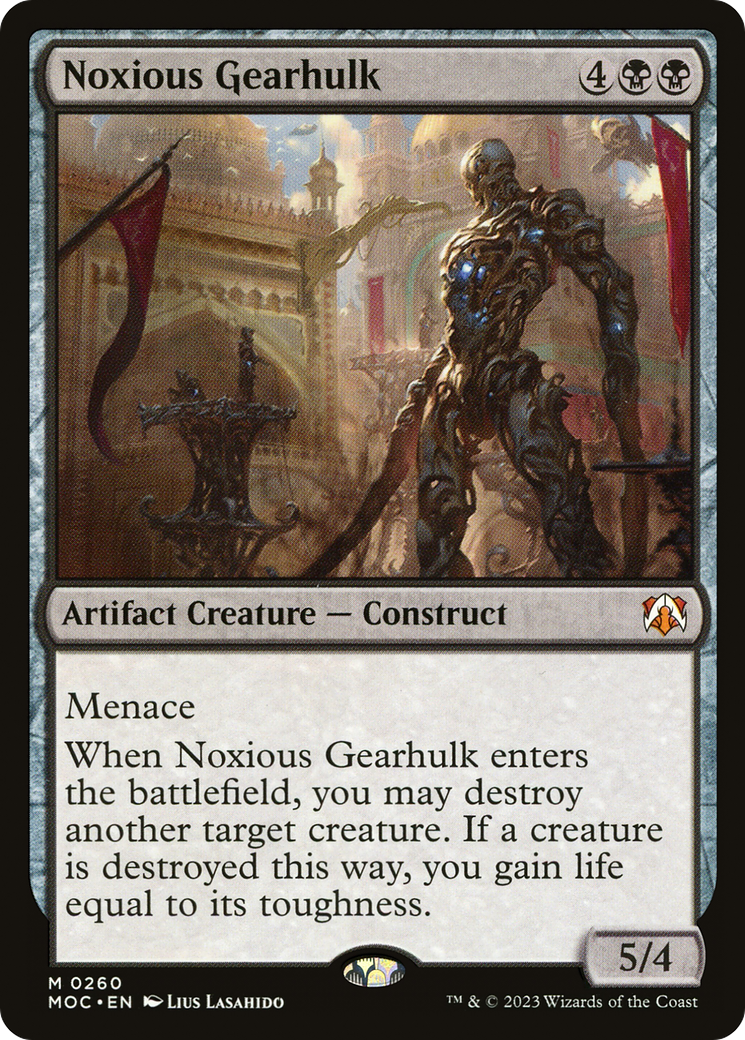 Noxious Gearhulk (260) [March of the Machine Commander] - Deck Out Gaming