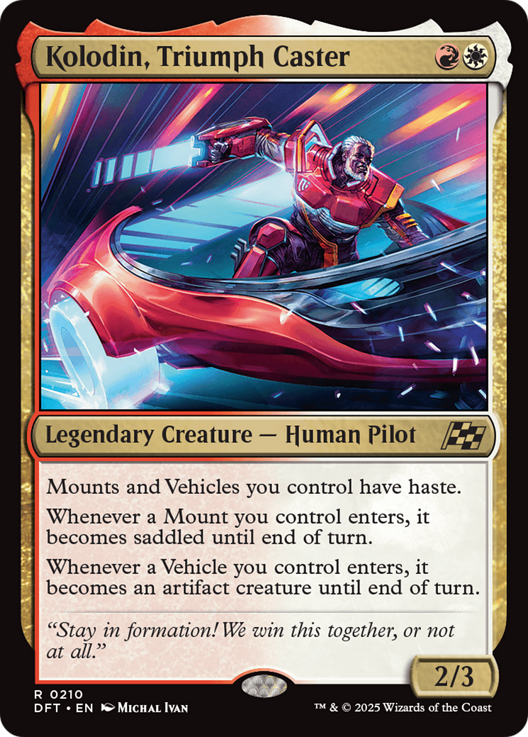 Kolodin, Triumph Caster (210) [Aetherdrift] - Deck Out Gaming