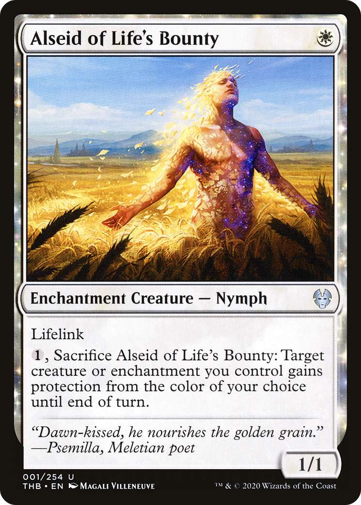 Alseid of Life's Bounty (1) [Theros Beyond Death] - Deck Out Gaming