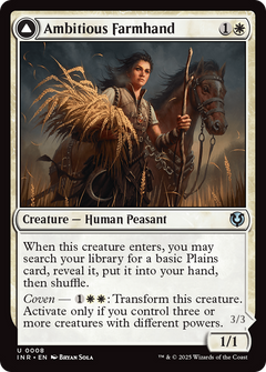 Ambitious Farmhand (8) [Innistrad Remastered] - Deck Out Gaming