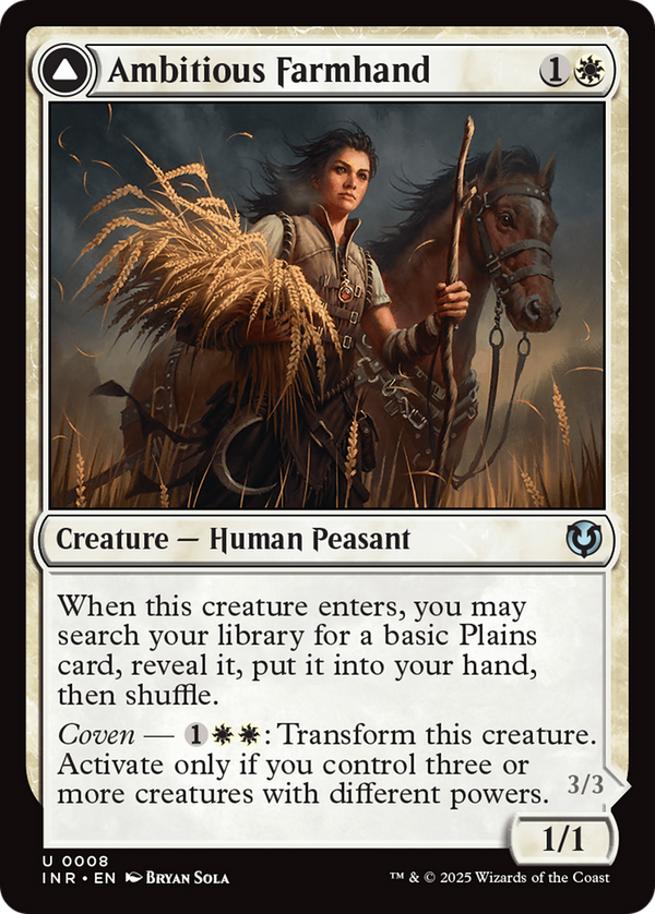 Ambitious Farmhand (8) [Innistrad Remastered] - Deck Out Gaming