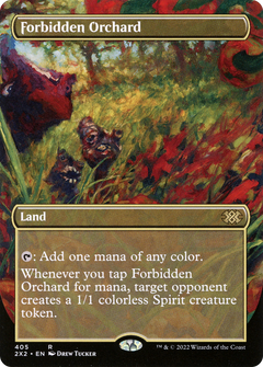 Forbidden Orchard (Borderless) (405) [Double Masters 2022] foil - Deck Out Gaming