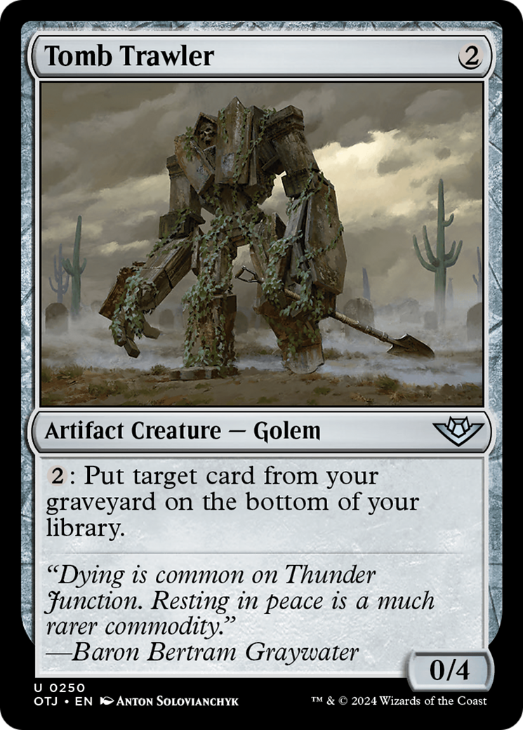 Tomb Trawler (250) [Outlaws of Thunder Junction] foil - Deck Out Gaming