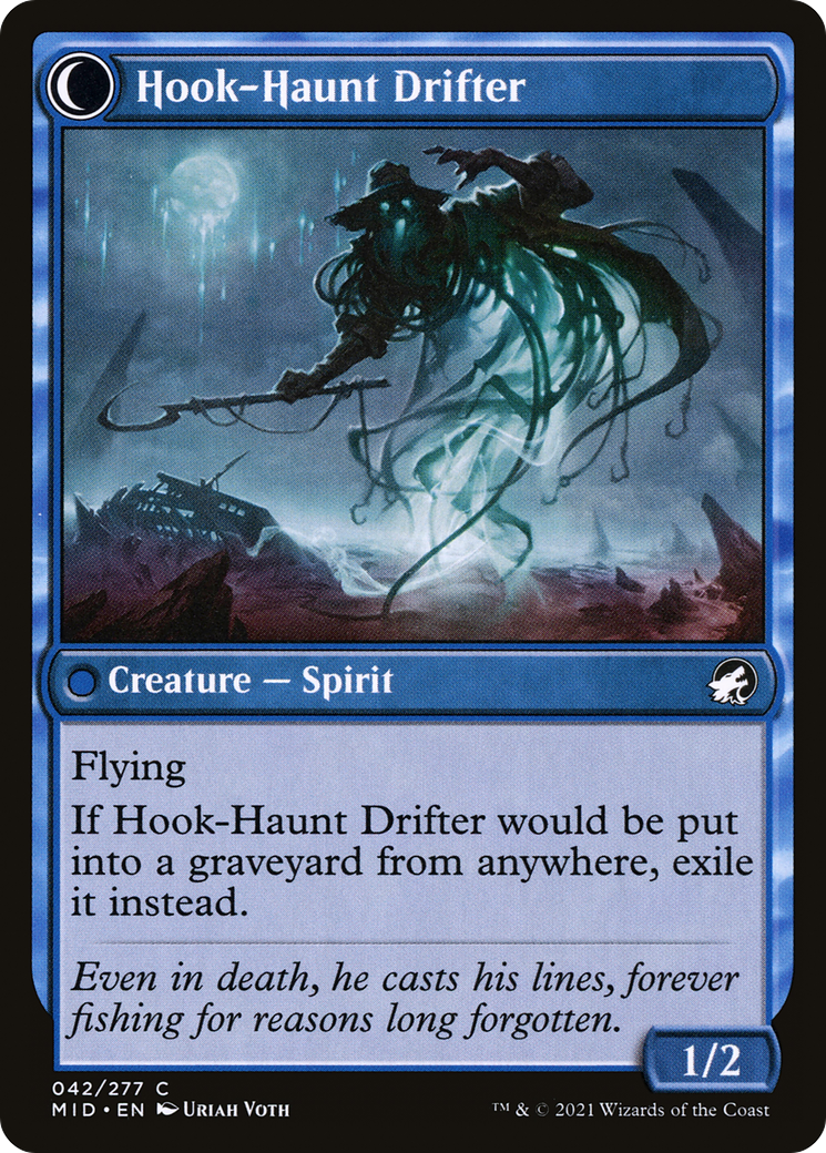Baithook Angler // Hook-Haunt Drifter (42) [Innistrad: Midnight Hunt] - Deck Out Gaming