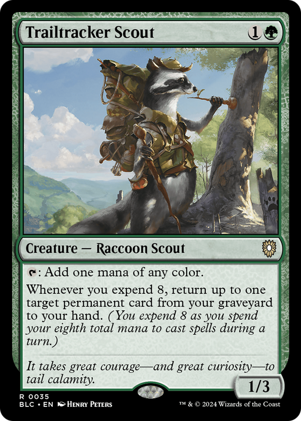 Trailtracker Scout (35) [Bloomburrow Commander] - Deck Out Gaming