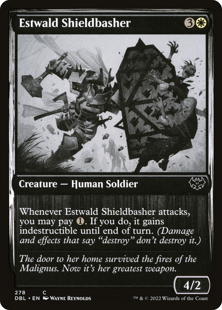 Estwald Shieldbasher (278) [Innistrad: Double Feature] - Deck Out Gaming