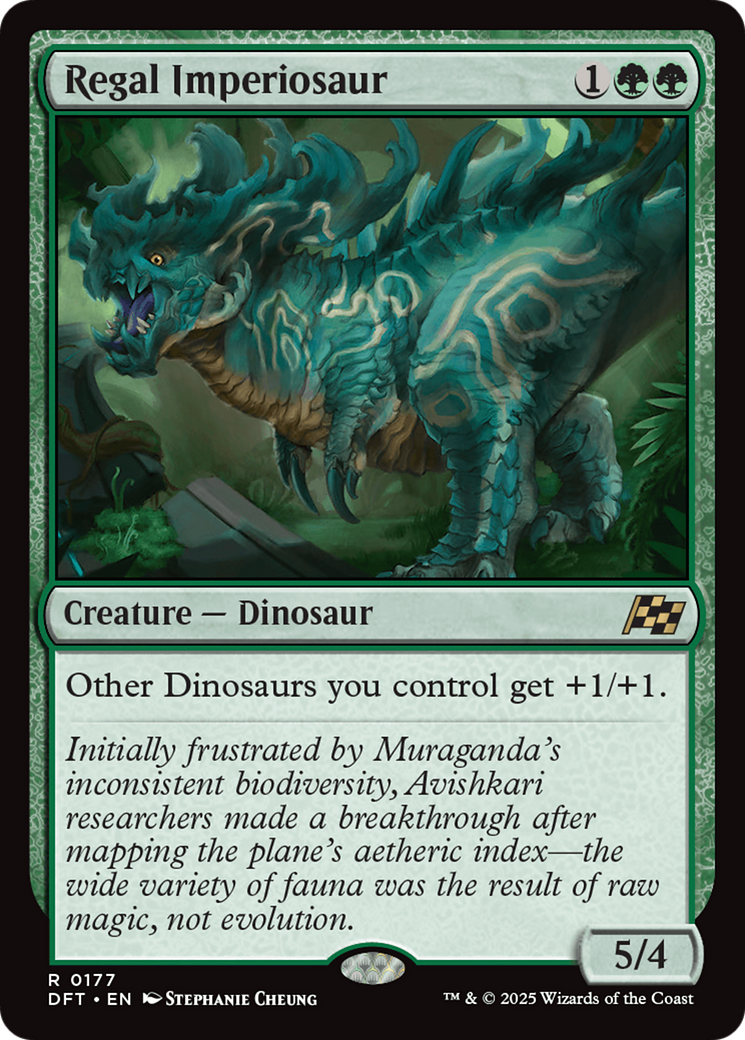 Regal Imperiosaur (177) [Aetherdrift] - Deck Out Gaming